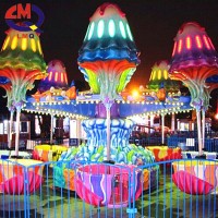 Direct manufacturer kids funfair amusement rides romantic jellyfish rides for sale