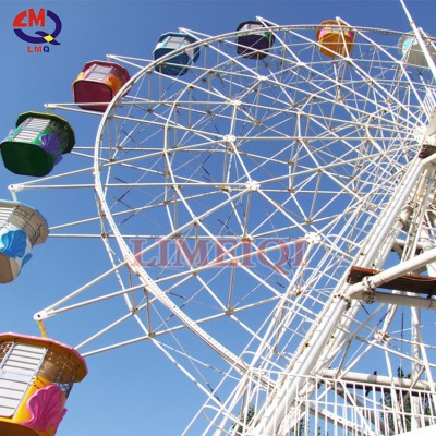 Playground equipment air condition cabin outdoor ferris wheel for sale