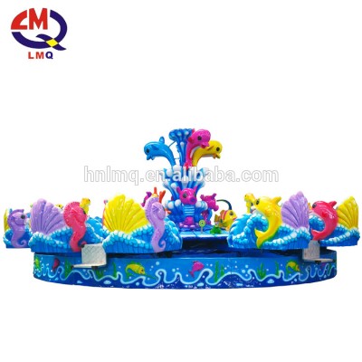 Thrilling Amusement Park Attractions Rides Water Rotary Shark Game